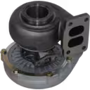 Vue à 45 degrés du turbocompresseur TA3406 pour Cummins 6BT5.9