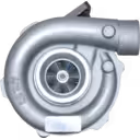 Turbocompresseur 3520055 TA3406 avec carter compresseur argenté et carter turbine gris