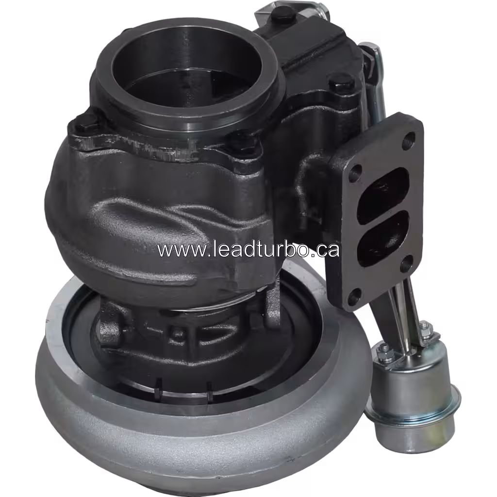 Turbocompresseur 4046191 HX40W pour Cummins ISC bottom 45 degree view