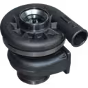 Vue de face du turbocompresseur de remplacement 4089809