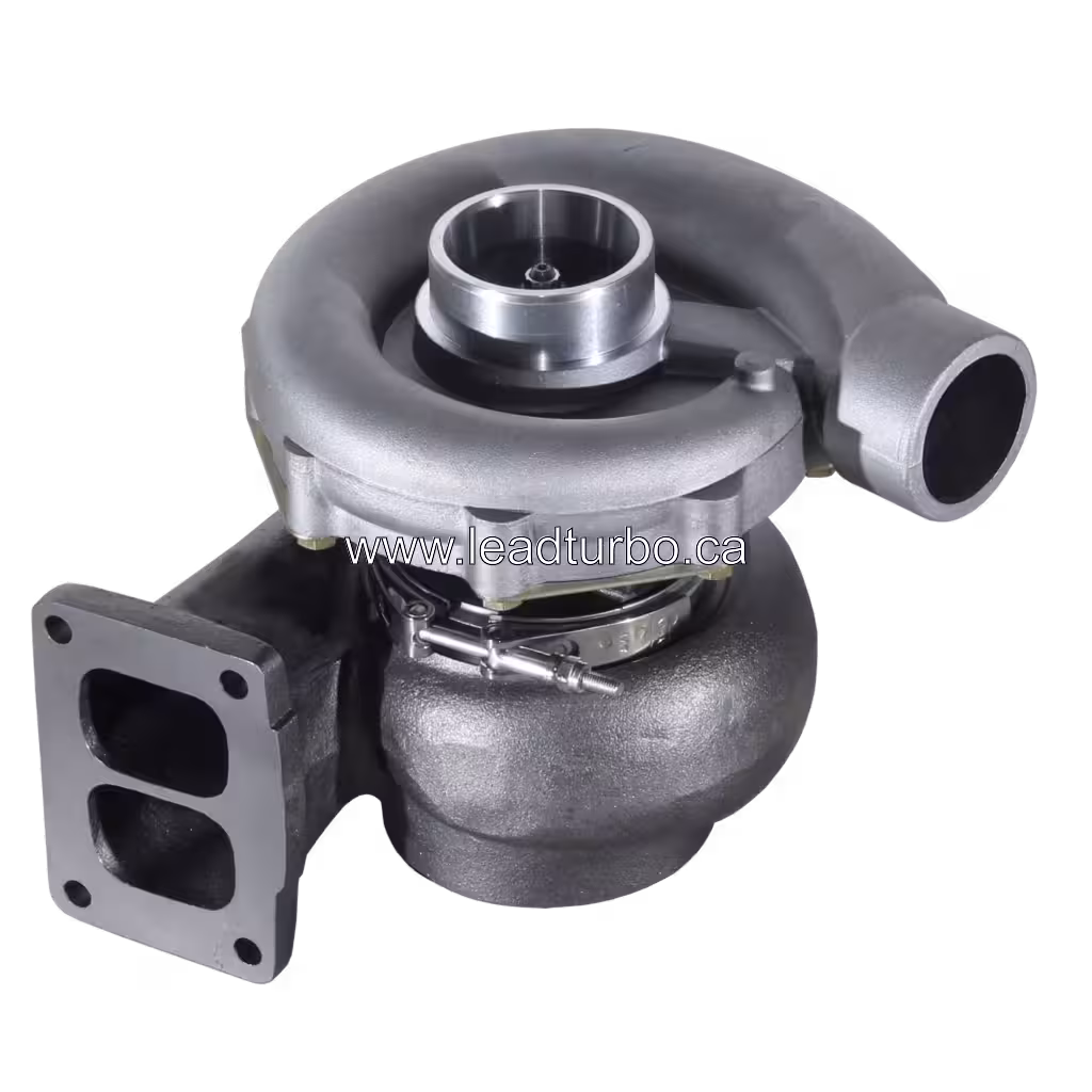 Vue avant du turbo de remplacement DAF DHS825