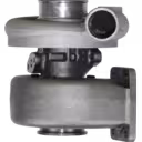 Vue avant du turbocompresseur HX35 4035499 montrant la roue compresseur