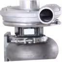Turbocompresseur 6N1571 3LM pour Caterpillar 3306 vue de face