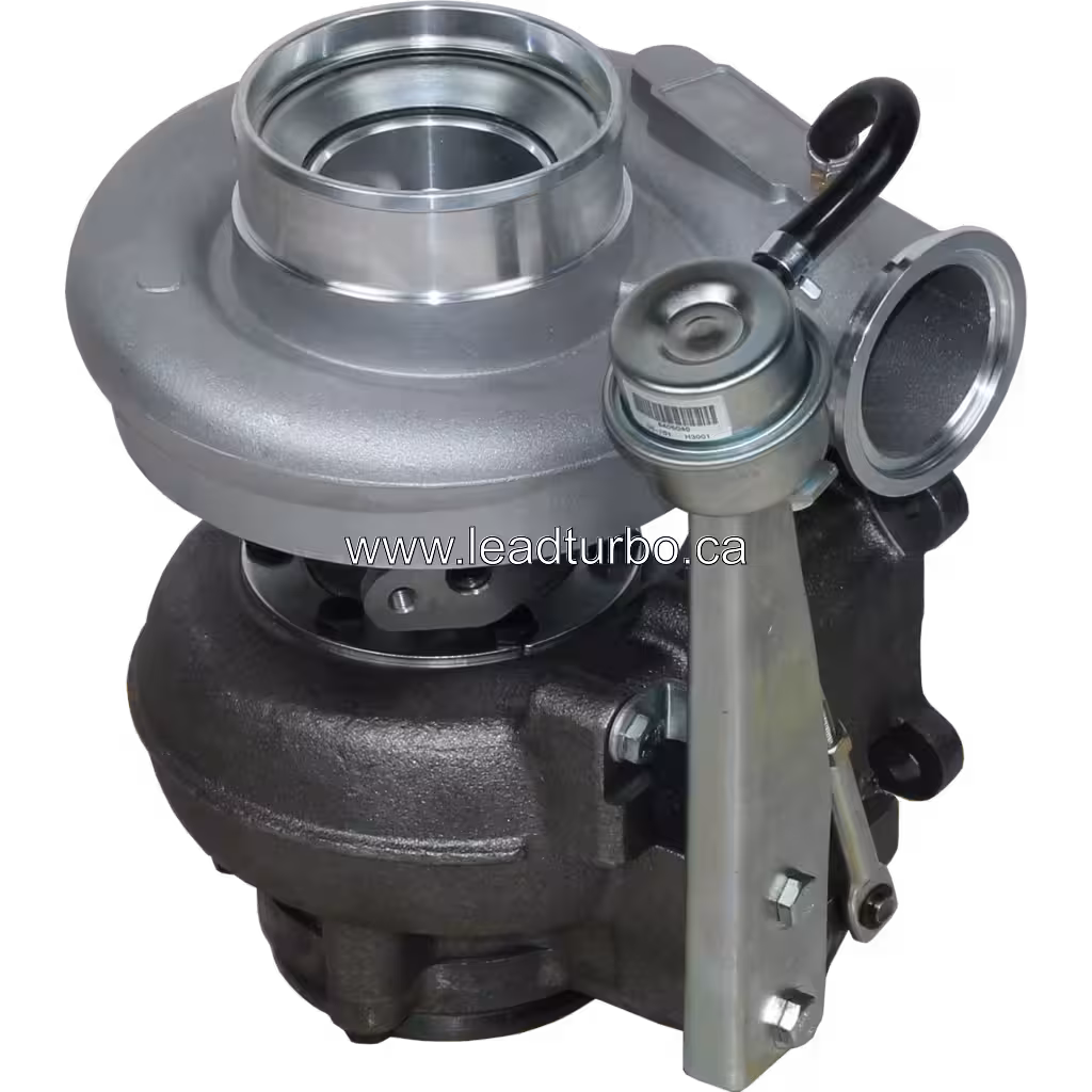 Vue avant du turbocompresseur IVECO 320HP