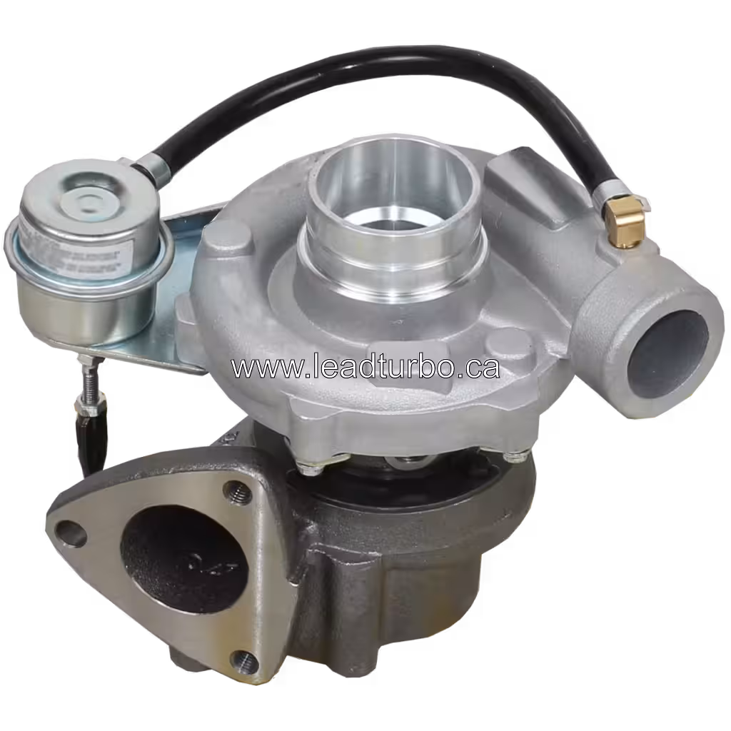Vue latérale du turbocompresseur JMC Ford Transit