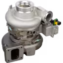 Vue avant du turbocompresseur Peterbilt Kenworth T660