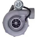 Détail du support de montage turbo Volvo B10M