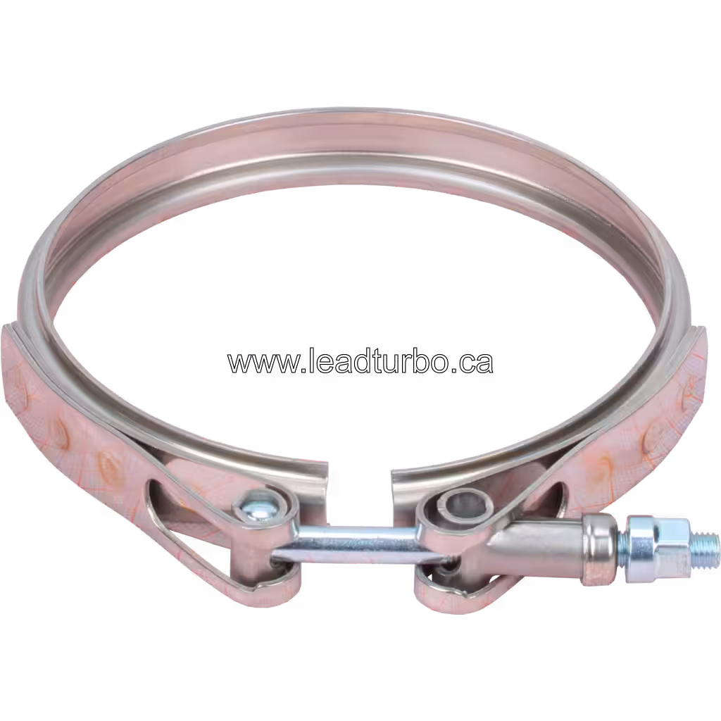 V-band 3595763 pour Turbo HX55 Cummins ISX1 45 degree view