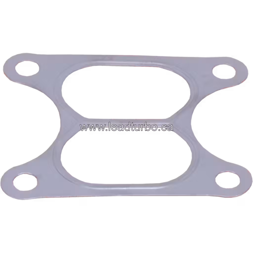 Silver metal gasket with double oval opening for CUMMINS ISX2