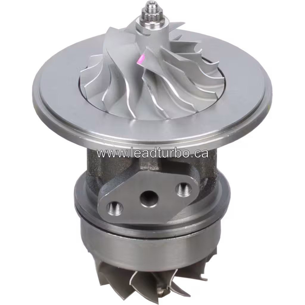 S2ESL105 core with visible turbine and compressor wheels