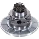 FOR 17201-30080 turbo core bottom view showing central shaft and oil ports