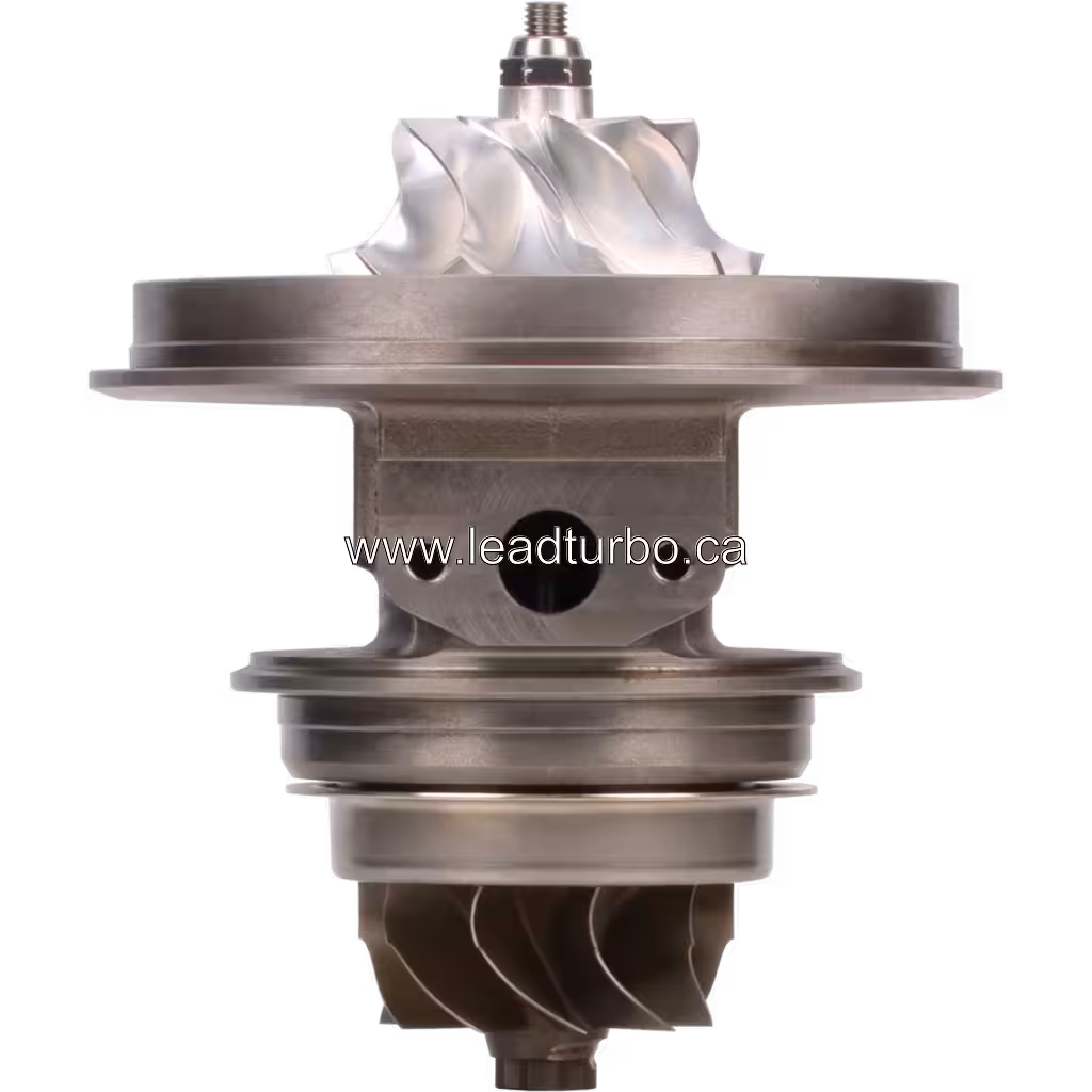 204-1530 S410W068 turbocharger core front view for CAT C18
