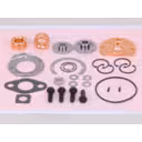 3545647 HX83 turbo repair kit with copper bushings and gaskets