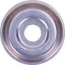 HX30W turbo heat shield with concentric ridges