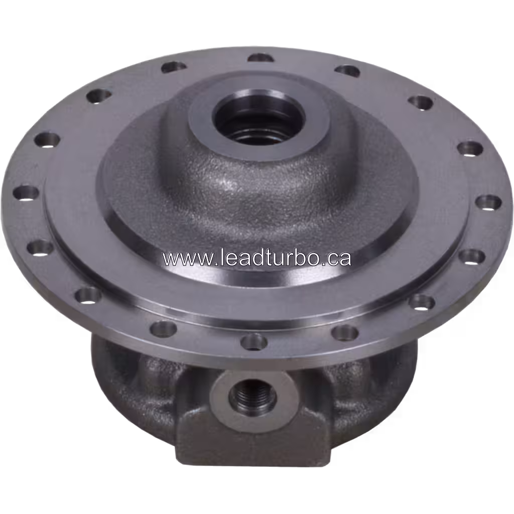 3595036-P J96 Turbocharger Bearing Housing Replacement bottom 45 degree view