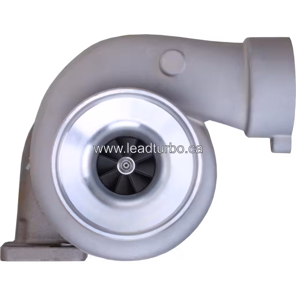 407640-0011 Turbocharger side view with actuator
