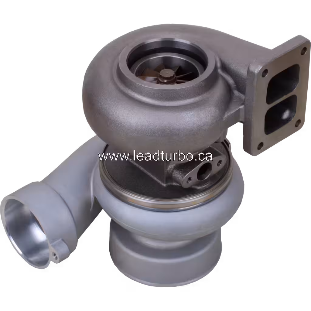 407640-0011 T1224 Turbocharger Replacement for CAT D333C bottom 45 degree view