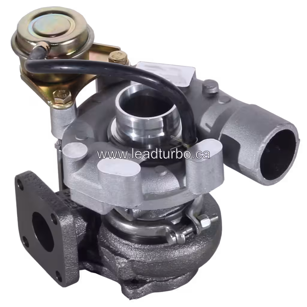 IVECO Daily 122HP turbocharger replacement with square and round mounting flanges