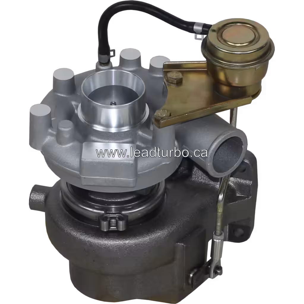 CAT E110 Mitsubishi 4D31 turbocharger replacement