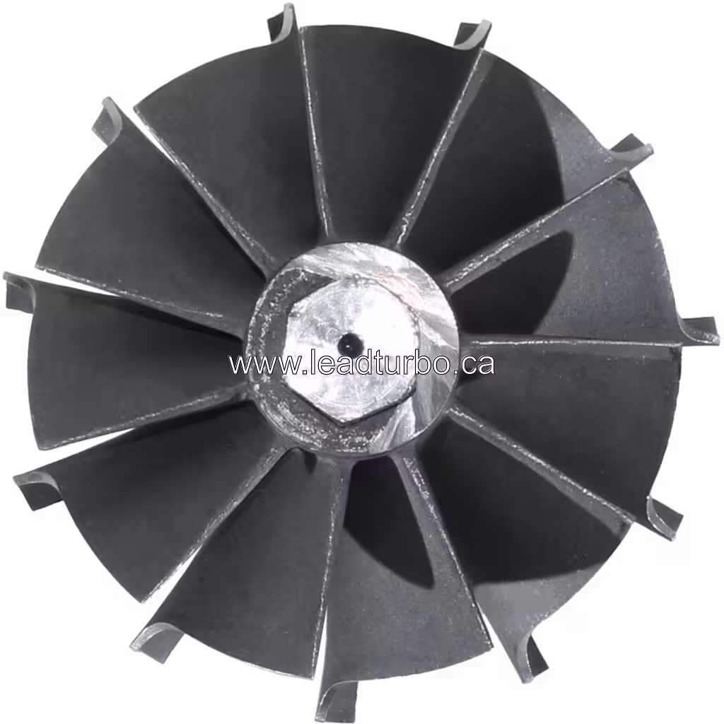 Komatsu 6D140 Turbocharger Turbine Wheel Replacement