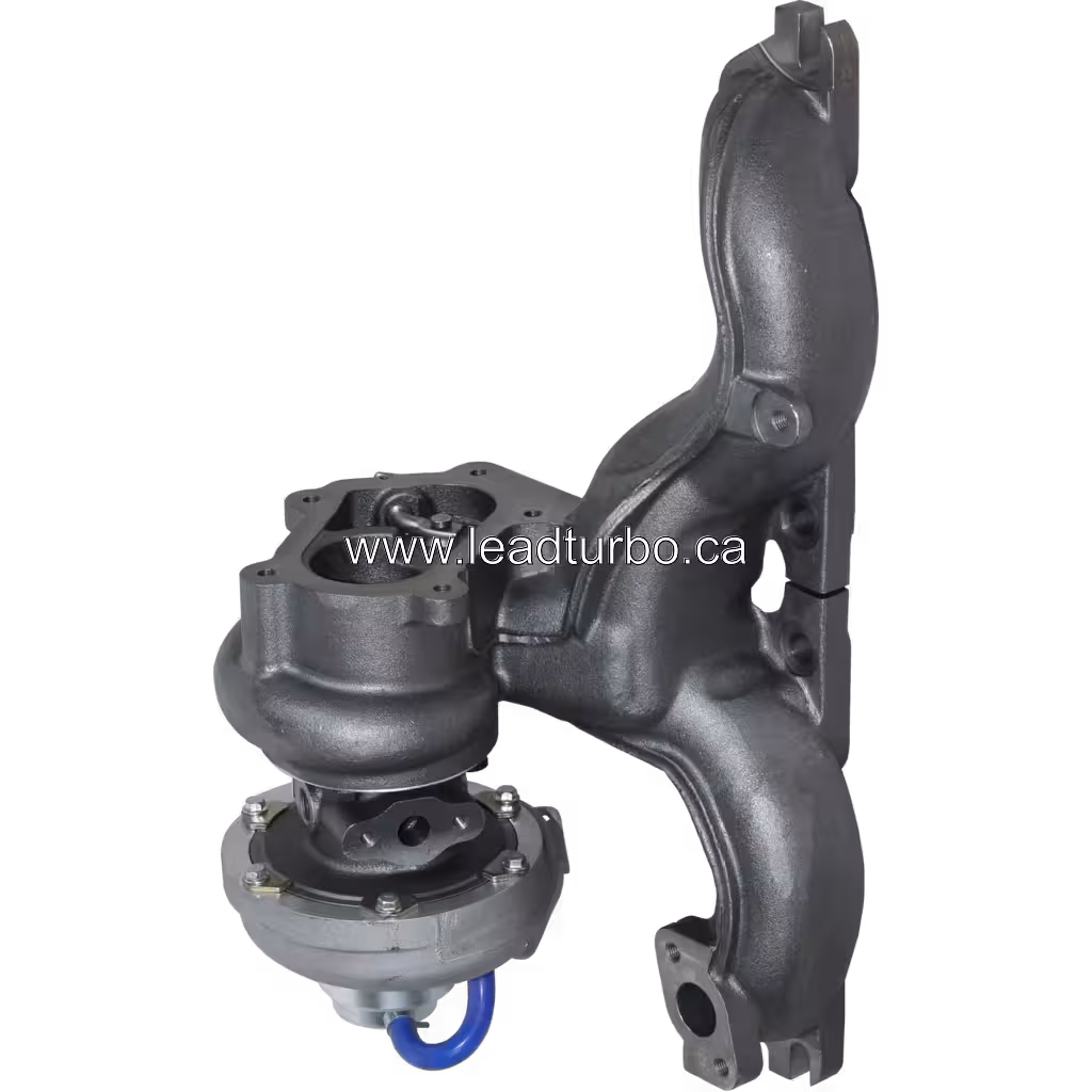 8971784860 GT2256MS Turbocharger Replacement for Isuzu NPR 4HG1-T bottom 45 degree view