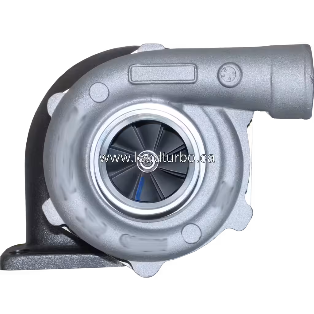 CAT 3204 DIT Turbocharger Assembly Side View