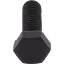 Bolt B16 M8X25 vue arrière de la tête hexagonale