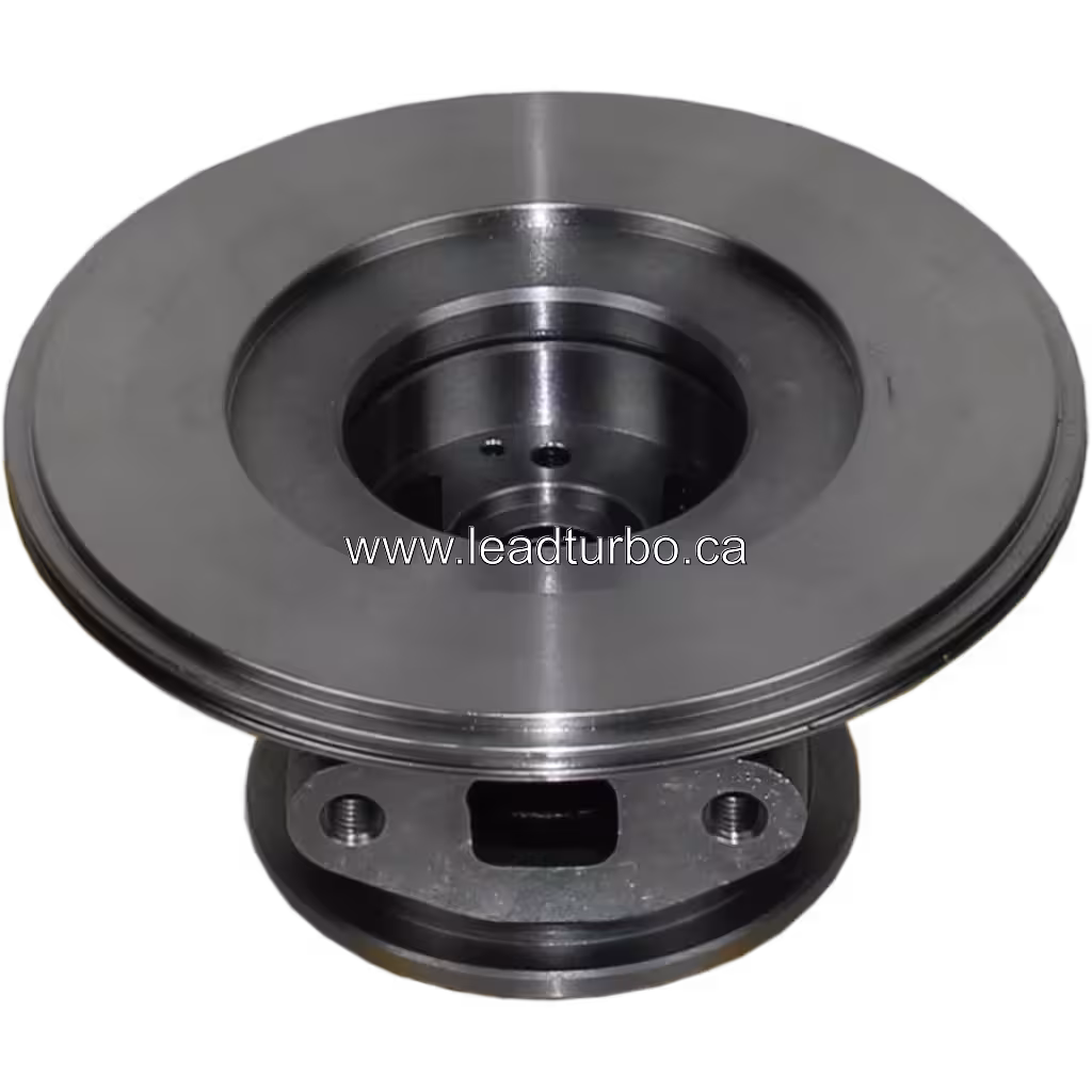 Vue du dessus du bearing housing 166241, structure interne et bride