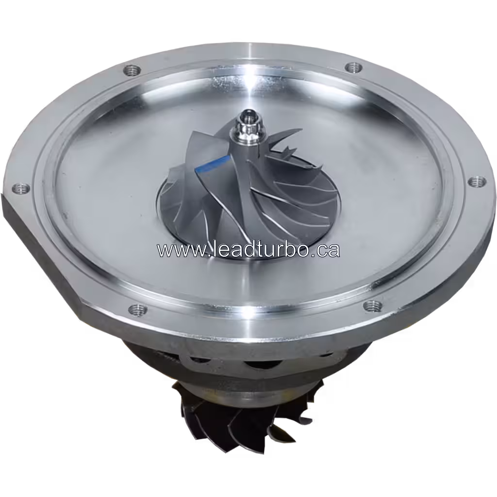 Cœur de Turbocompresseur RHE62 pour Isuzu 6HE1TC (Ref. VB720016) 45 degree view