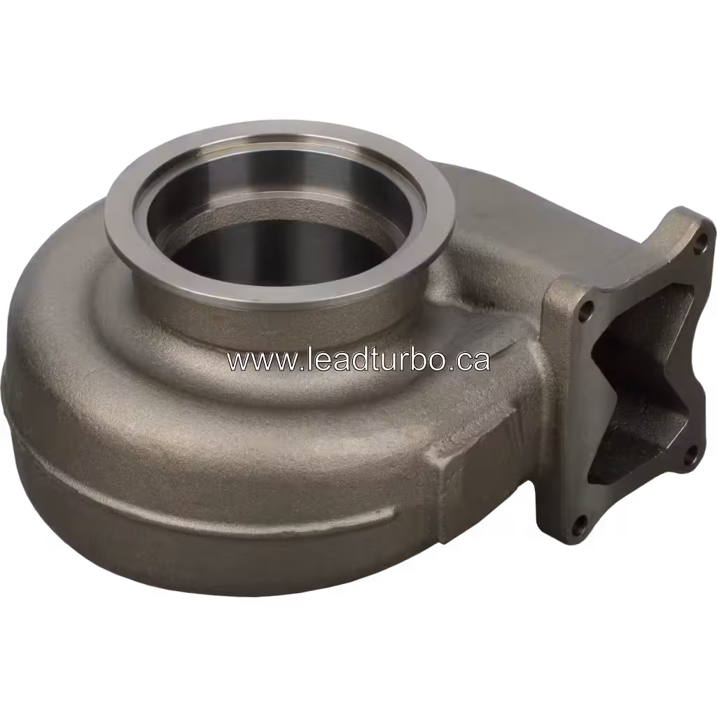 Carter Turbine HX83 4025150 TH pour Cummins QSK50 1600HP 45 degree view