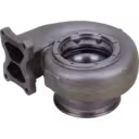 Détail des brides du carter turbine Komatsu