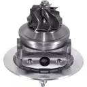 Vue de dessous à 45 degrés du core turbo 433352-0022 montrant le carter turbine