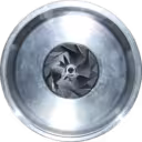 Core CT9C 17201-30080 vue avant avec roue turbine et compresseur