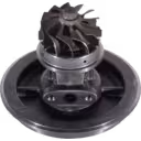 Vue inférieure du core HX55 montrant la roue turbine