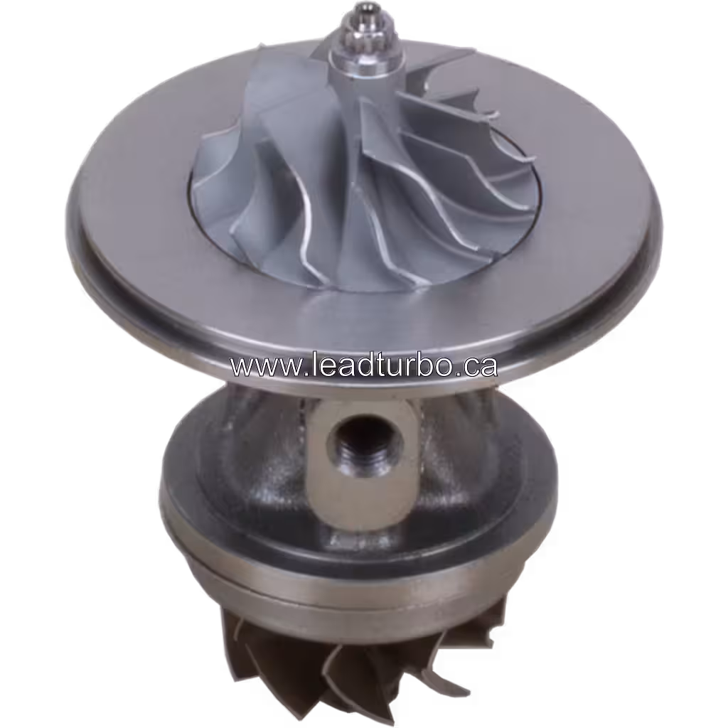 Core S100 FOR 318279 vue supérieure à 45 degrés montrant la roue de turbine
