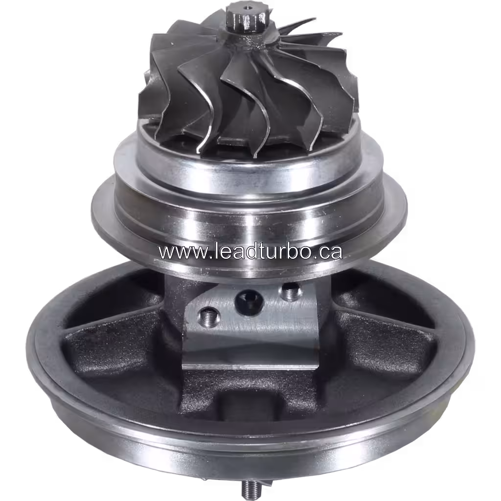 Core de Turbocompresseur 7C7503 S4DS006 pour CAT D8N et CAT 3406 bottom 45 degree view