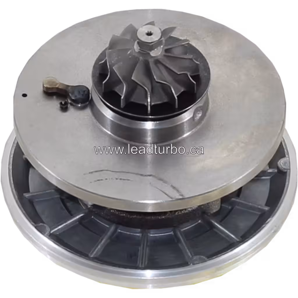 Vue de dessous du core J96 FOR 753420-5002 avec roue turbine visible