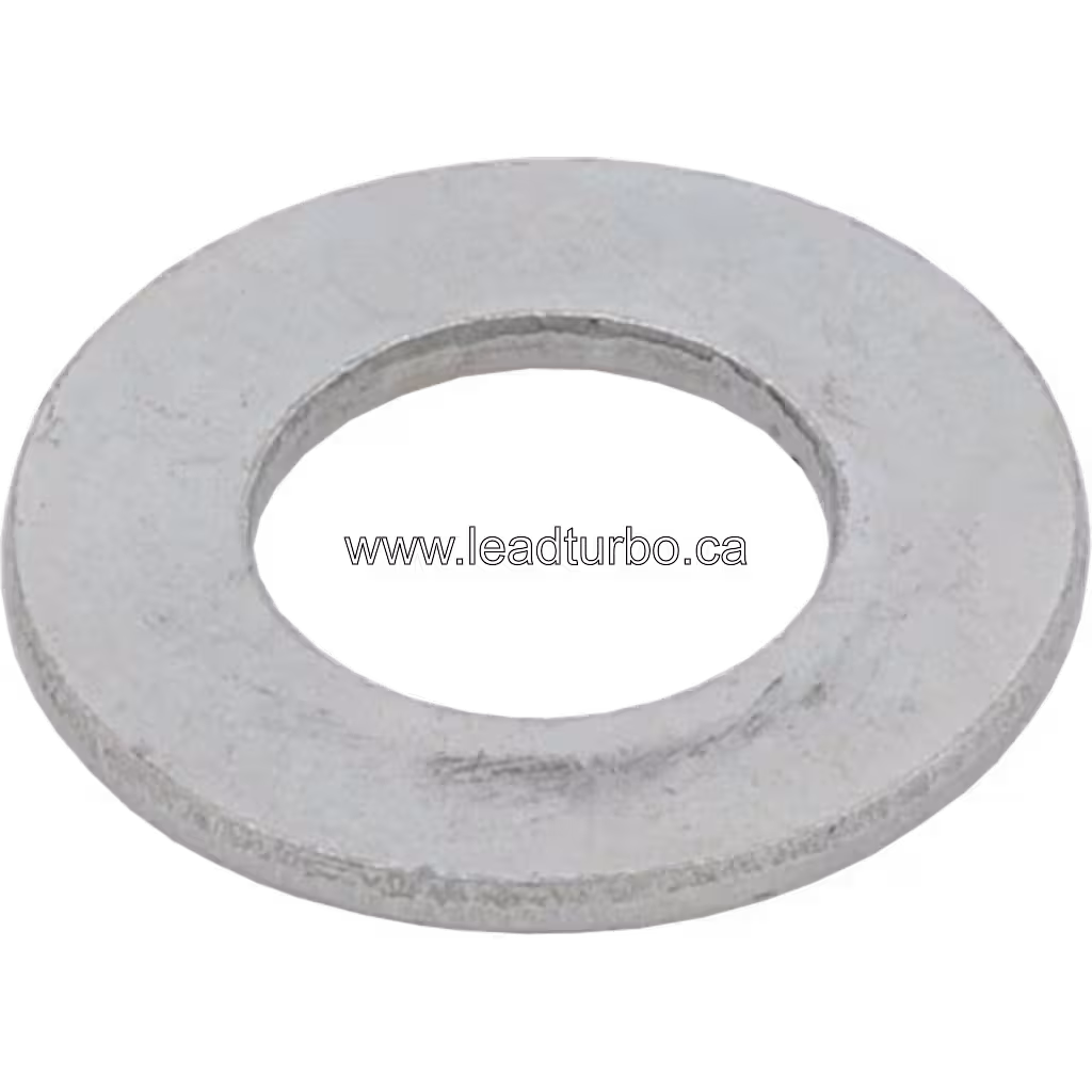 Side profile of HX83 turbo gasket, flat metal ring