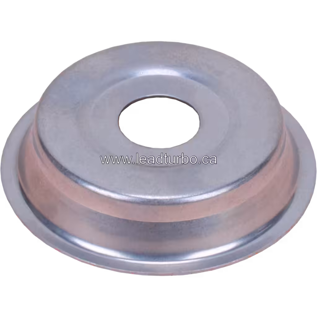 Heat shield métallique FOR 3592121 HS vue de dessus avec rainures concentriques