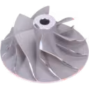Turbocharger compressor wheel replacement for J96