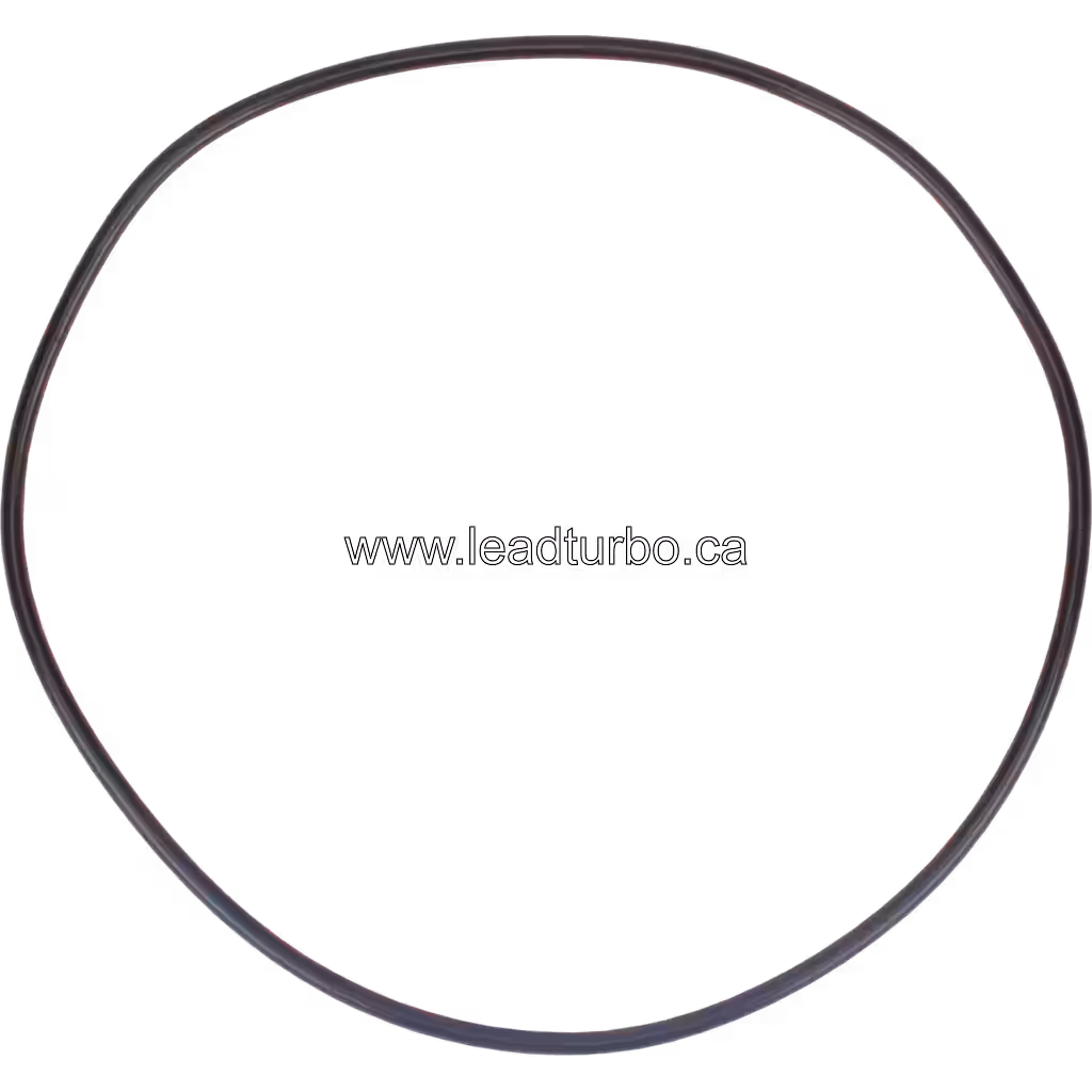 Side profile of J96 turbocharger O ring, flexible appearance