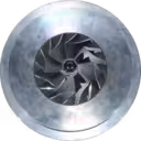 KTR110G-EC4A turbocharger core for Komatsu 6D140