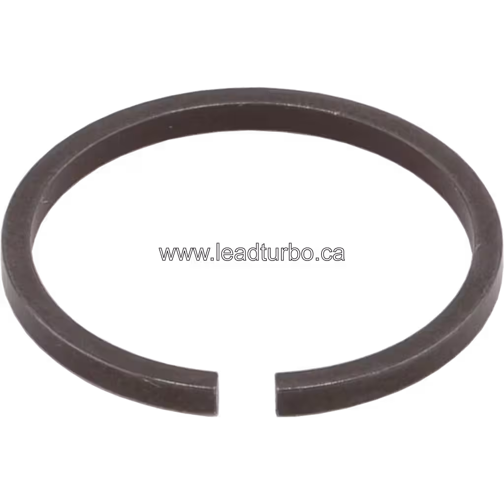 Turbocharger piston ring component close-up