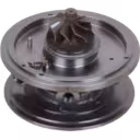Turbocharger bearing housing and shaft assembly