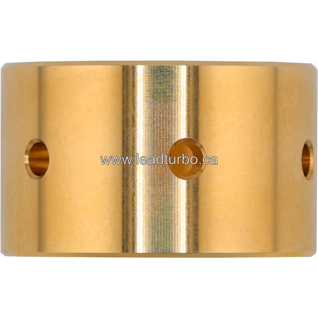 Palier journal 171522 S510C004 cylindrique avec finition dorée