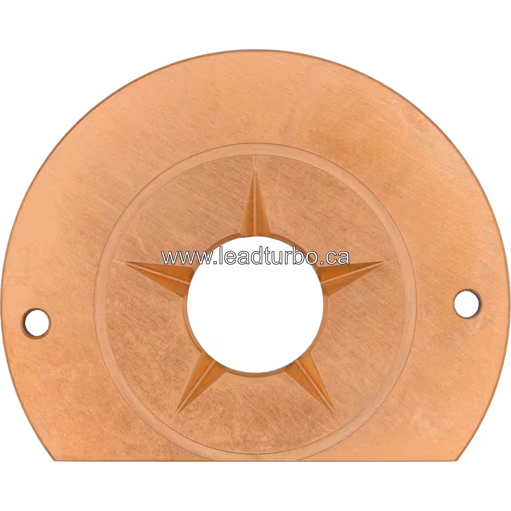 Palier d'appui de turbocompresseur pour Cummins QSK50 G6 top view