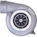 Heavy Equipment Turbocharger Side View