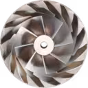 Roue compresseur HX83 3794691 en métal usiné pour Cummins QSK50 G6