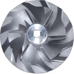 Roue de compresseur 49135-08030 CW pour Turbo TF035HM-10T 3 (Mitsubishi 4D56)