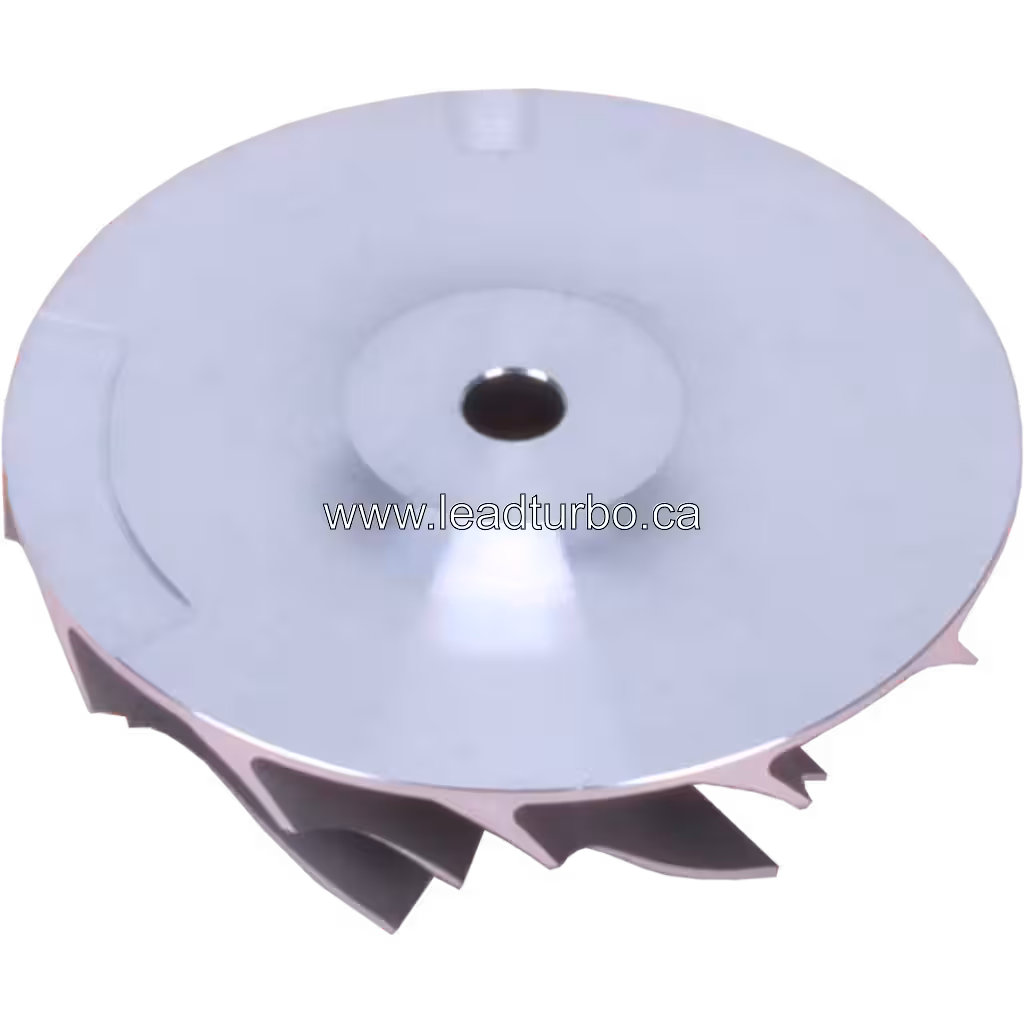 Détail de la roue de compresseur J96 pour remplacement turbo